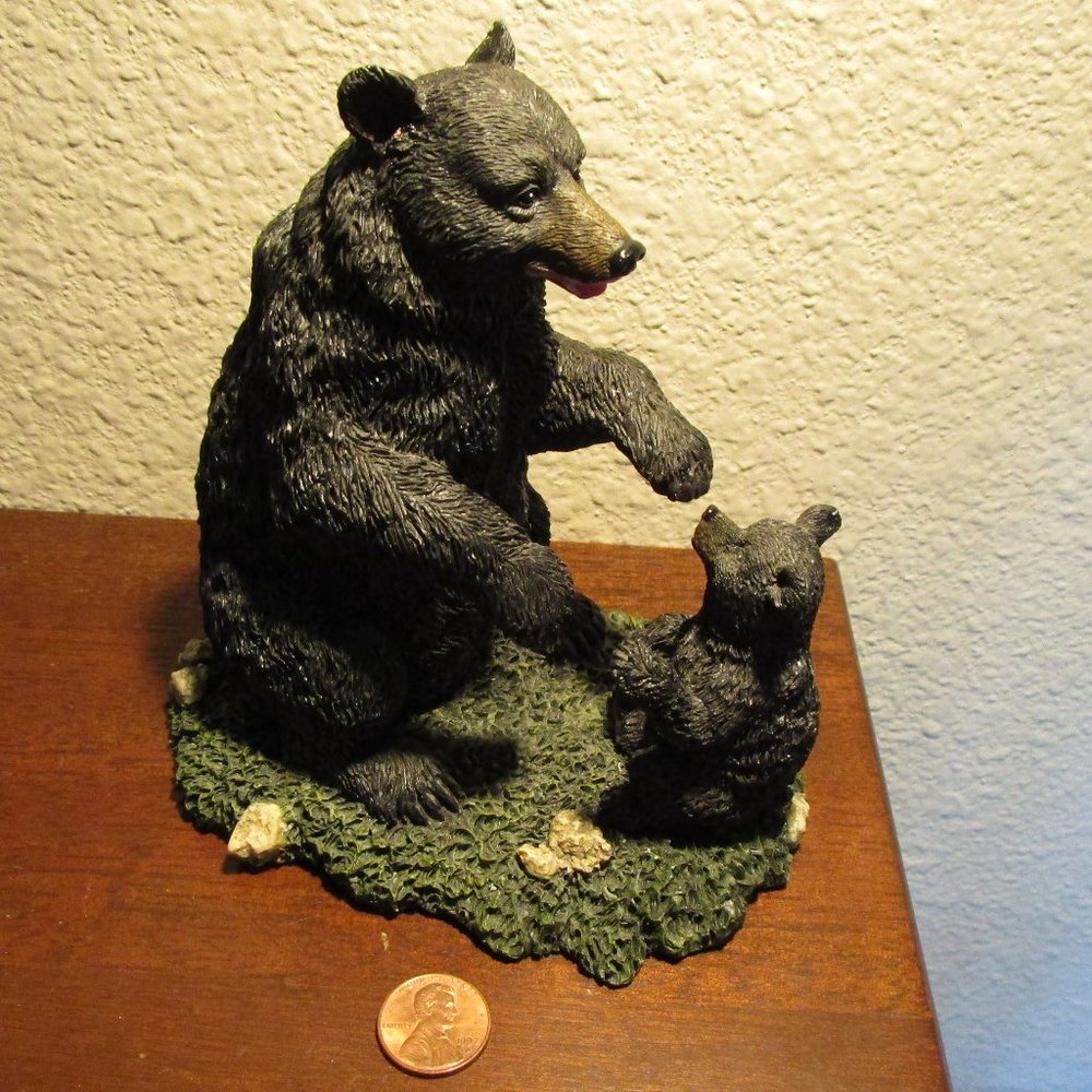 Set Number 4 of Six Miniature Bear Figurines